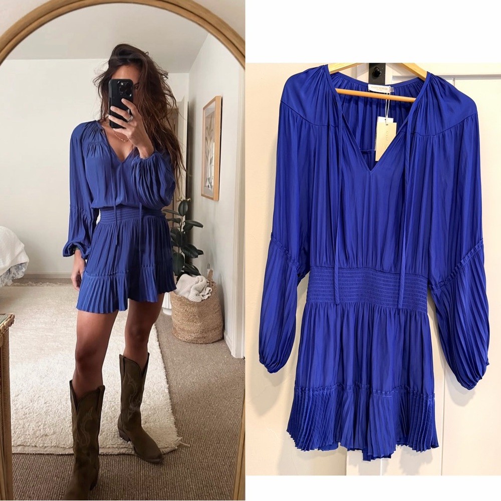 Ramy Brook Joey Long Sleeve Dress‎ Size S